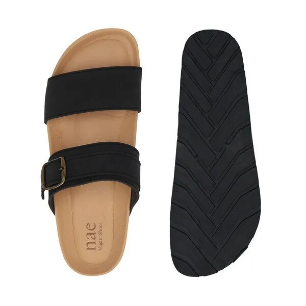 Nae Vegan Shoes Nae Vegan Shoes NAE | Rawa Vegane Sandalen, Schwarz, – Produktbild 3 von 4