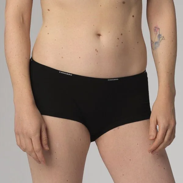 comazo|earth comazo|earth Fairtrade Panty | GOTS zertifiziert, Schwarz, – Produktbild 1 von 4