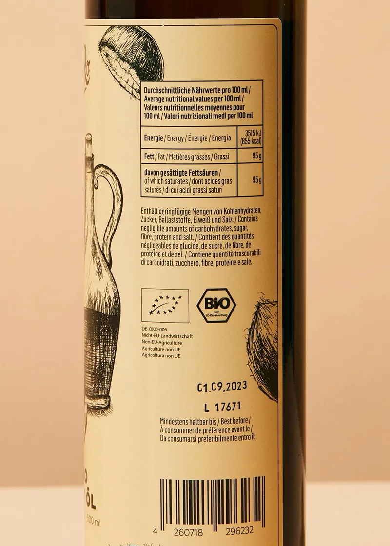 KoRo Bio MCT Öl 500 ml – Produktbild 4 von 5