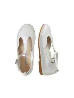 Vertbaudet Vertbaudet Mädchen Riemen-Ballerinas mit Glitzer Ballerina – Produktbild 1 von 1