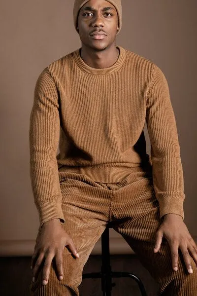 Kultgut Gemütlicher Grobstrickpullover/ Kultgut, Brown, – Produktbild 4 von 4