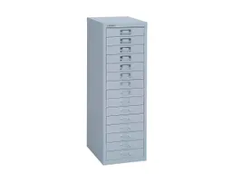 Bisley Bisley Schubladenschrank 15 Schübe, DIN A4 silber – Produktbild 1 von 1