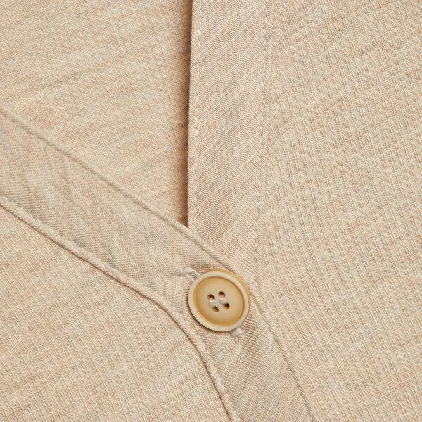 comazo comazo Jacke langarm aus Micromodal / Elasthan, Camel-melange, – Produktbild 2 von 2