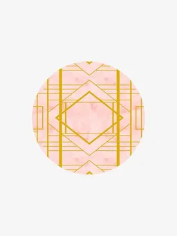 Photocircle Photocircle Poster / Leinwandbild - Art Deco Blush – Produktbild 1 von 1
