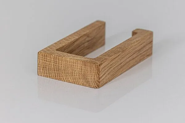 kleiderleiter_de kleiderleiter_de Toilettenpapierhalter MAX aus massiver Eiche – Produktbild 4 von 5