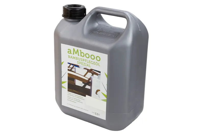 woodstore24 woodstore24 Bambuspflegeöl Spezial für Bambus Terrassendielen, White Oak, 2,5 Liter – Produktbild 1 von 1
