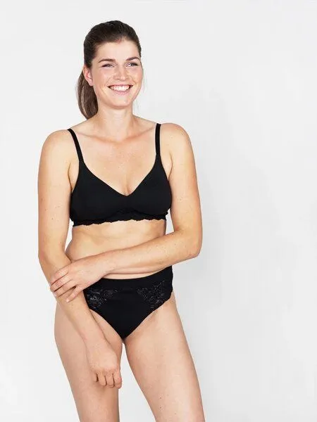 erlich textil erlich textil Elisabeth für Frauen aus Baumwolle in schwarz, Schwarz, – Produktbild 3 von 5