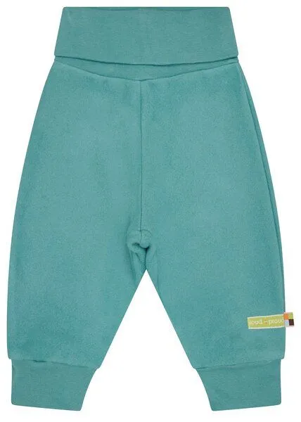 loud + proud loud + proud Babys & Kinder Hose aus Baumwoll-Fleece, GOTS-zertifiziert, Oregano(grün), – Produktbild 2 von 3