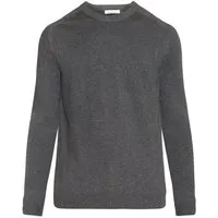 KnowledgeCotton Apparel KnowledgeCotton Apparel Strickpullover Merino, Dark grey melange, – Produktbild 1 von 1