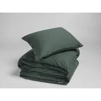 Yumeko Bettwäsche Jersey "Yumeko" aus Bio-Baumwolle, Pine green, – Produktbild 1 von 1