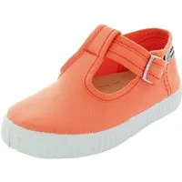 Natural World Natural World Kinder Schuhe Ballerinas mit Riemchen und Druckknopf orange Gr.22 – Produktbild 1 von 1
