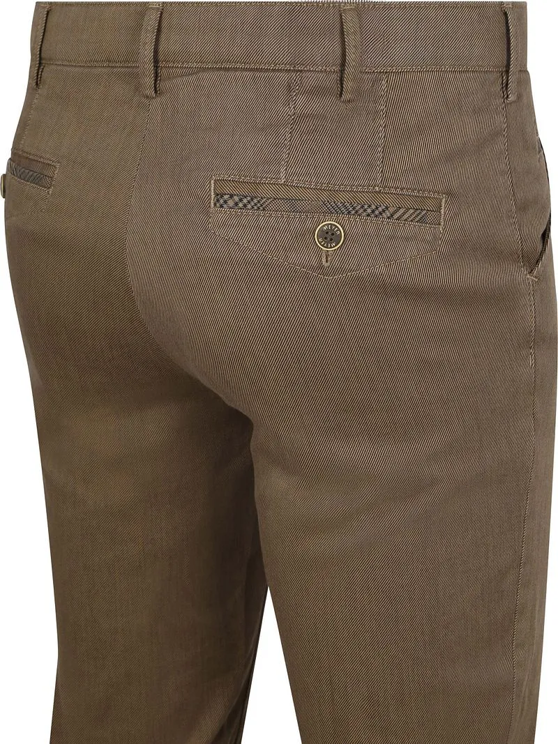 Meyer Meyer Chicago Chino Twill Camel - Größe 26, Braun, – Produktbild 4 von 4