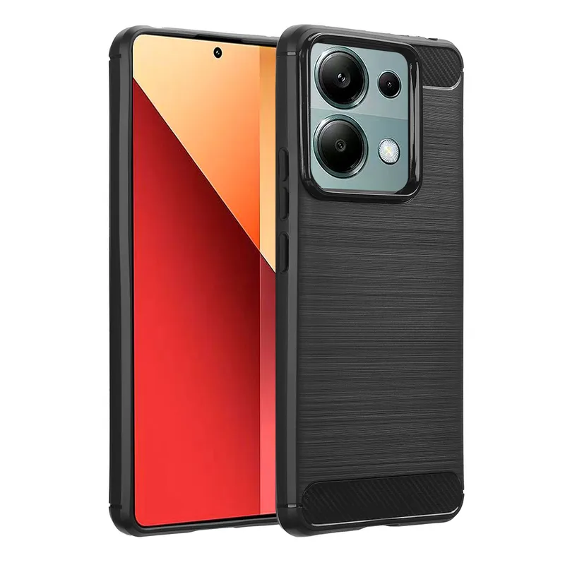imoshion imoshion Brushed Back Cover für das Xiaomi Redmi Note 13 Pro (5G) / Poco X6, Schwarz, – Produktbild 1 von 1