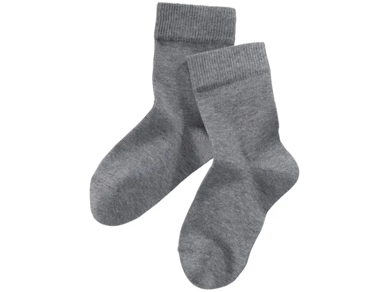 grödo Kinder Socken grau Gr.1-2, Grau, – Produktbild 1 von 1
