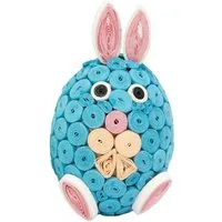 El Puente El Puente Deko-Figur "Osterhase" | Fair Trade & Handmade aus Vietnam – Produktbild 1 von 1