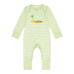 Sense Organics sense-organics Baby Romper/Schlafanzug *Kroko* Gots & Fairtrade | Sense Organics – Produktbild 1 von 1