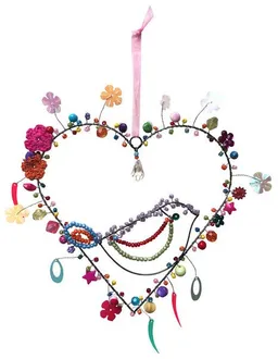 Just Be Just Be Fensterschmuck Perlenherz mit Vogel – Produktbild 1 von 1