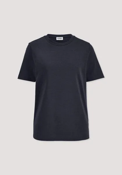 hessnatur hessnatur T-Shirt aus reiner Bio-Baumwolle, Marine, – Produktbild 4 von 4