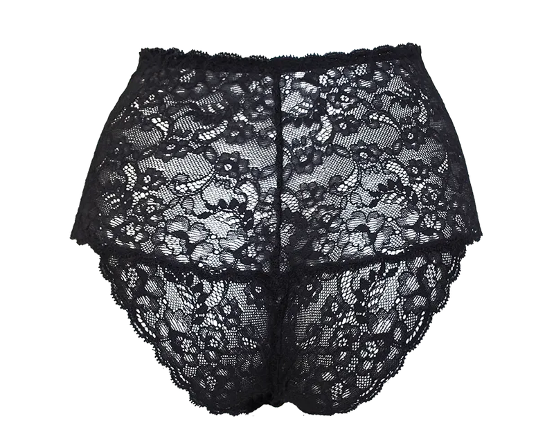 Anekdot Anekdot Damen vegan New Moon High Höschen, Schwarz, – Produktbild 1 von 2