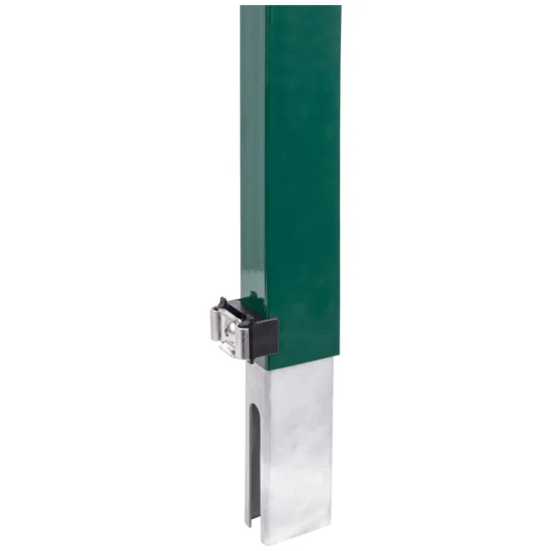 Alberts ALBERTS Zaunerhöhung Erhard inkl. Klemmlasche, fvz. grün RAL 6005, 600 / 60 x 40 mm – Produktbild 1 von 1