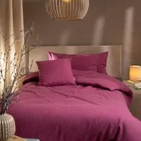 nahtur design nahtur-design Bettwäsche aus Feinloden | 100% mulesingfreie Merinowolle, Pink, – Produktbild 1 von 1