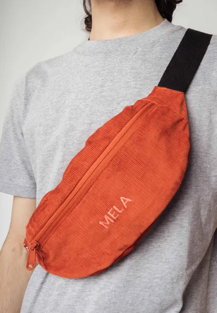 MELA MELA Cord Hip Bag Bhavin, Brick, – Produktbild 2 von 2