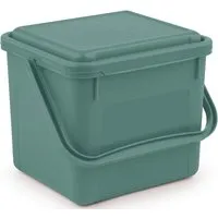rotho rotho Komposteimer "BIO" aus Recyclingkunststoff, 5 l, misteltoe green – Produktbild 1 von 1