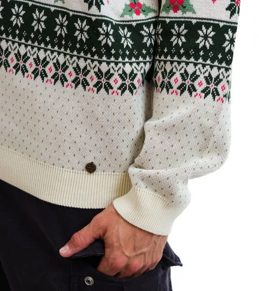 Gary Mash GARY MASH Strickpullover James aus Biobaumwolle, Holy moly grün, – Produktbild 3 von 4