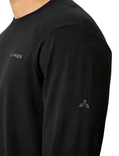 Vaude Vaude Merino-Longsleeve Modell: Essential, Black, – Produktbild 3 von 4
