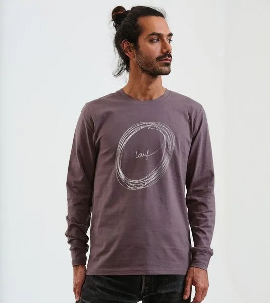 Gary Mash GARY MASH Langarmshirt Scott Kreislauf aus Biobaumwolle, Grau, – Produktbild 3 von 4