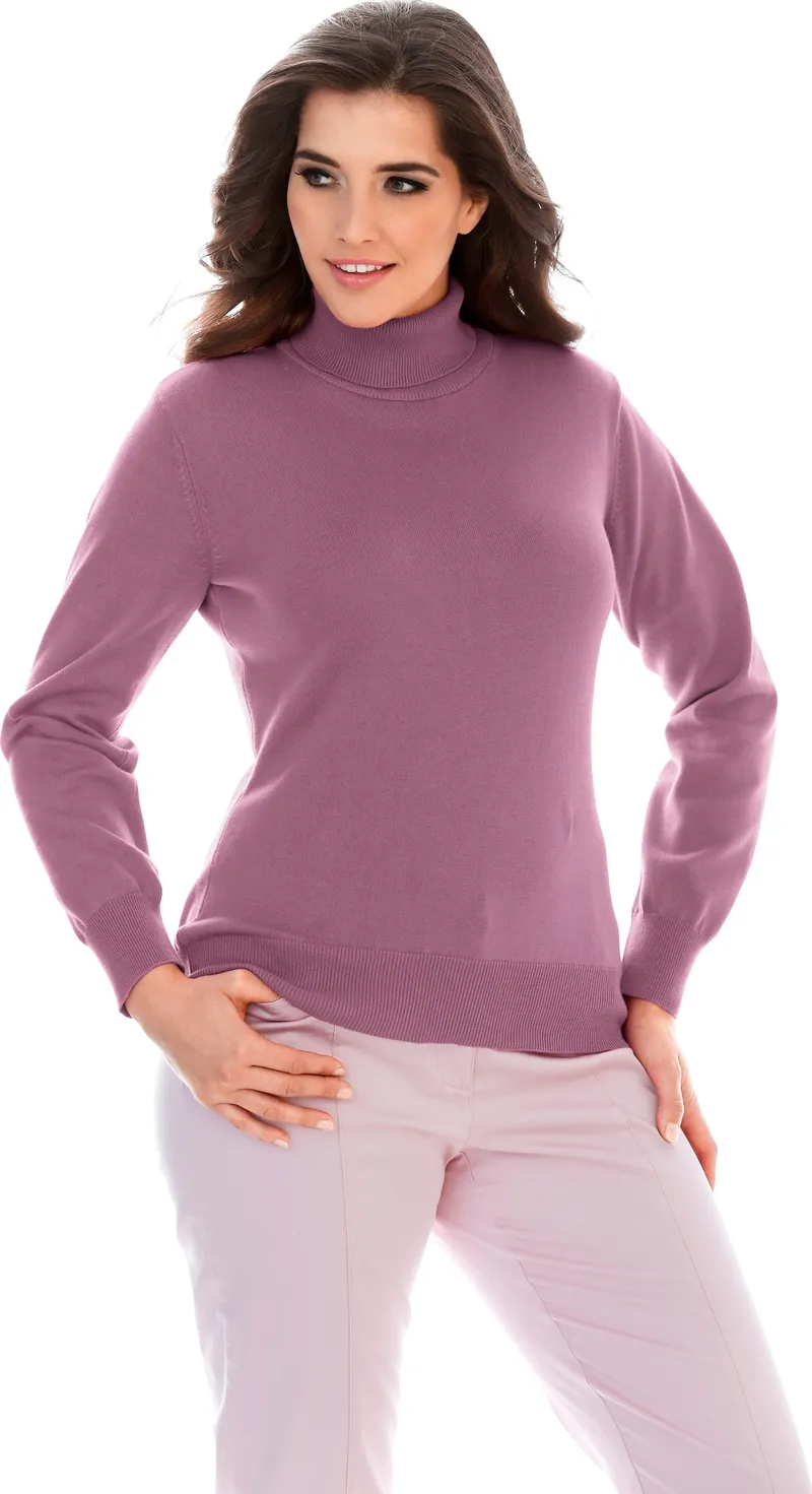 heine Rollkragenpullover, Mauve, – Produktbild 3 von 3
