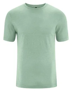 HempAge Hempage Herren vegan T-Shirt Slim Fit Mentagrün – Produktbild 1 von 1