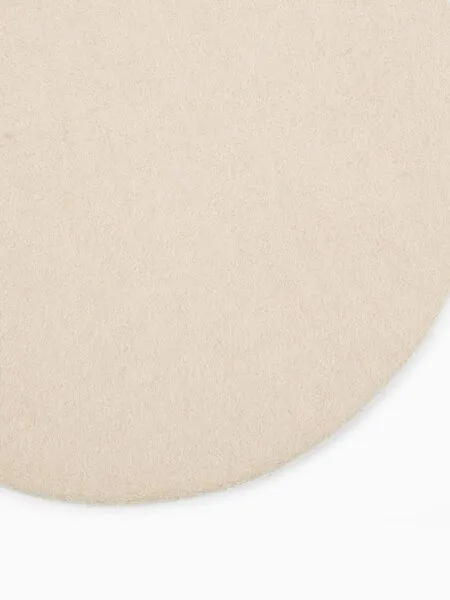 myfelt myfelt Flachfilz Sitzauflage (⌀ 36 cm, 36 x 36 cm), Beige (levi), – Produktbild 3 von 4