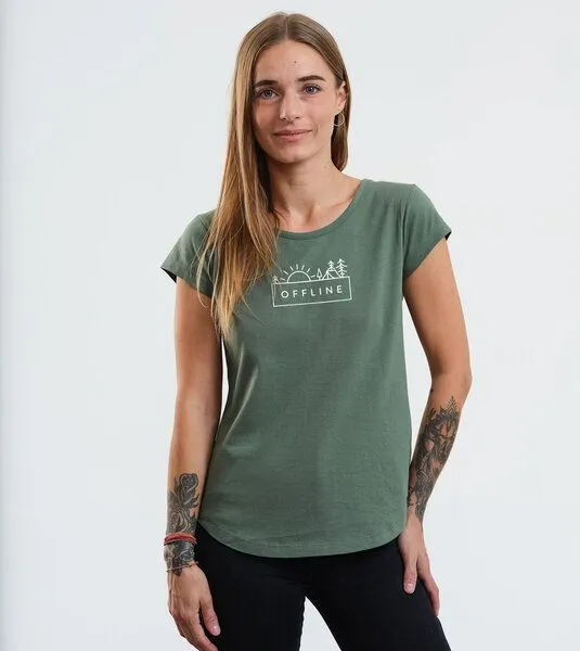 Gary Mash GARY MASH Shirt Asheville Offline aus Biobaumwolle, Olivgrün (grün), – Produktbild 3 von 4