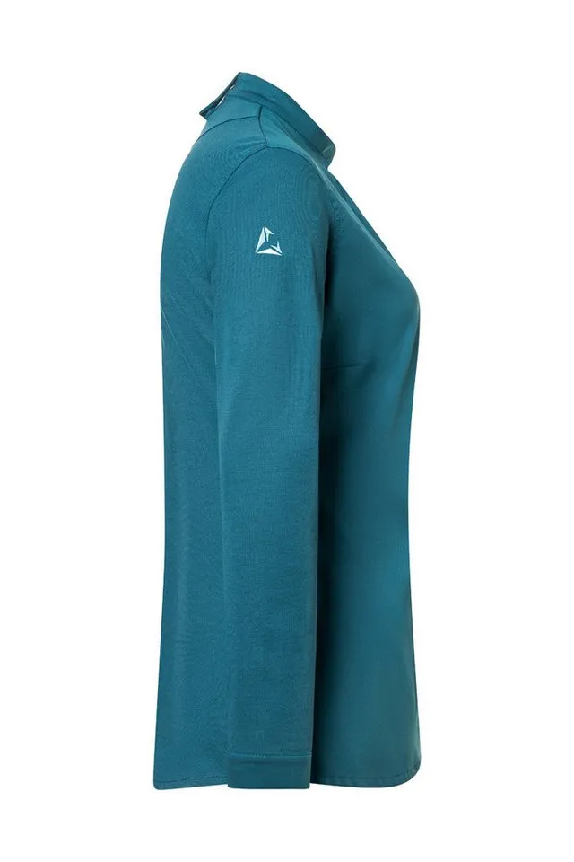 Karlowsky Fashion Kochjacke KARLOWSKY Damen Kochjacke DIAMOND-CUT® Avantgarde Slim Petrol, Blau, – Produktbild 4 von 4