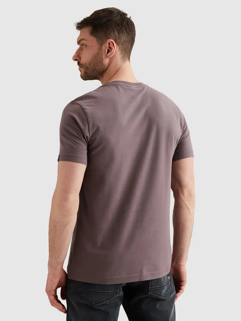 PME Legend PME Legend T-Shirt Logo Moonscape Lila - Größe L, Violett, – Produktbild 3 von 3