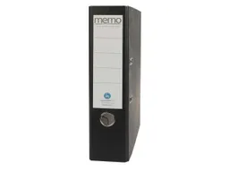 Memo memo Ordner schwarz Rückenbreite 8 cm – Produktbild 1 von 1