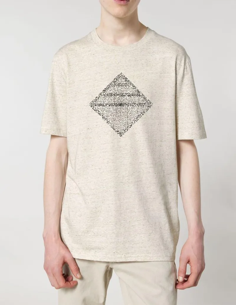 UNIPOLAR UNIPOLAR Mathematik T-Shirt Primspirale, Eco-heather, – Produktbild 1 von 1