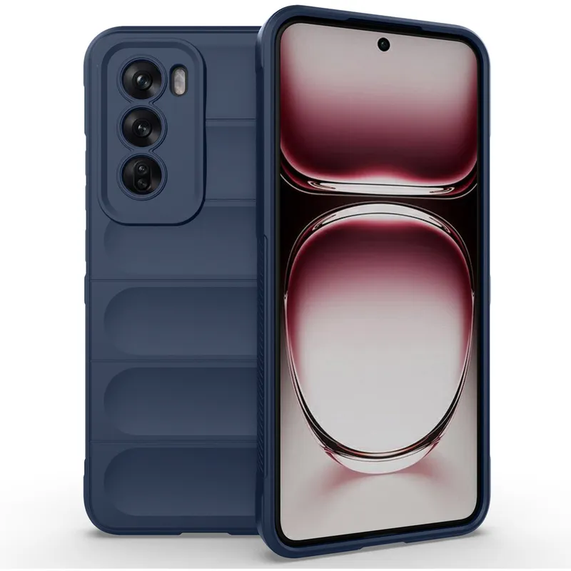 imoshion imoshion EasyGrip Backcover für das Oppo Reno 12 Pro, Dunkelblau, – Produktbild 1 von 1
