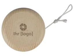 Memo Holz-Jojo 55 mm, FSC-zertifiziert mit Fingerschlaufe – Produktbild 1 von 1