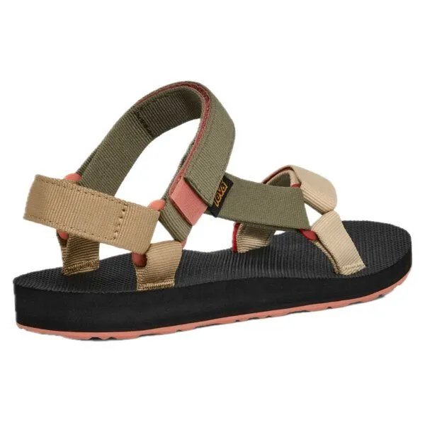 Teva TEVA Vegan Sandale Damen - Original Universal, Burnt olive (schwarz, olive, rosa), – Produktbild 5 von 5