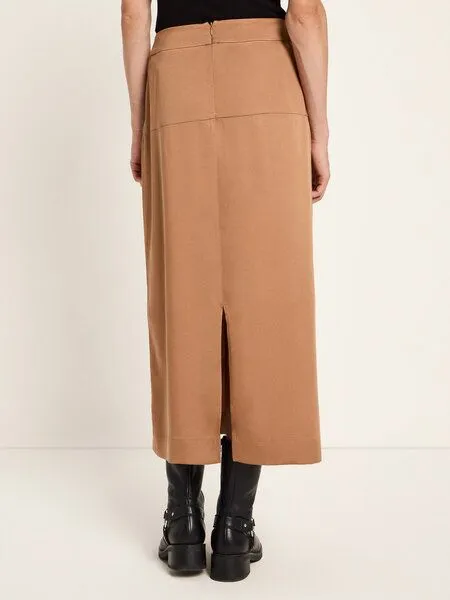 LANIUS LANIUS Midirock aus TENCEL Lyocell, Cinnamon, – Produktbild 4 von 4