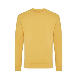 iqoniq Iqoniq Zion Rundhals-Sweater, ochre yellow, L, Gelb, – Produktbild 1 von 1