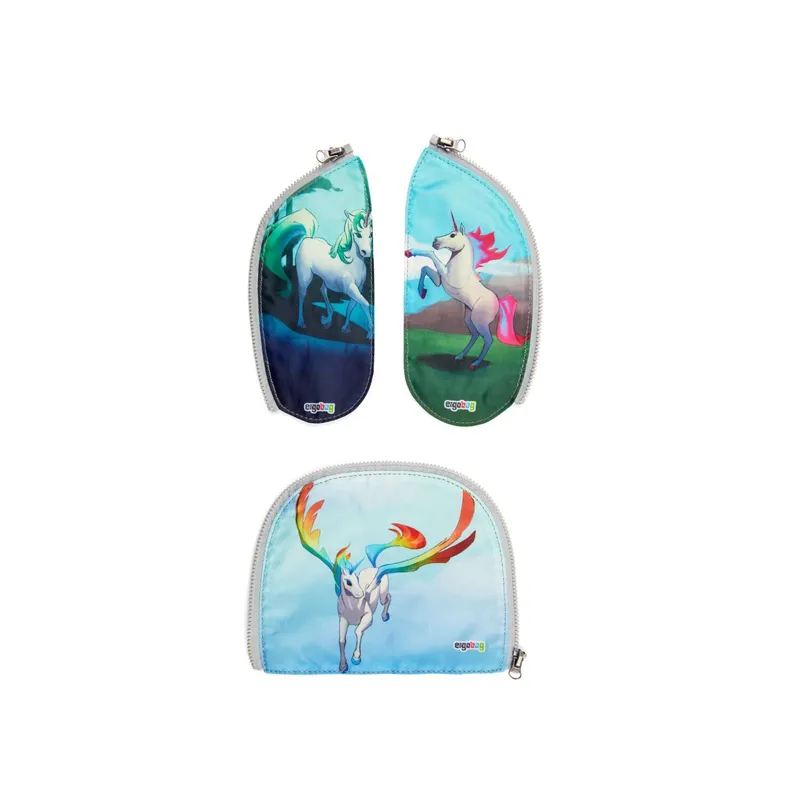Ergobag Ergobag Schulzubehör Zippies-Set, 3-teilig Einhörner, Multicolored, – Produktbild 1 von 1