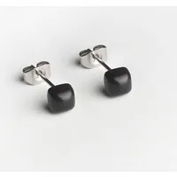 ALEXASCHA ALEXASCHA Geometrische Ohrstecker, Onyxschwarz (schwarz), – Produktbild 1 von 1