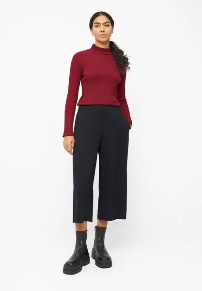 Givn Berlin Givn Berlin Rollkragen-Longsleeve GINA aus Bio-Baumwolle, Rot, – Produktbild 2 von 4