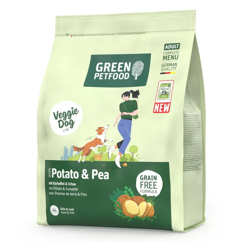 Green Petfood Green Petfood with Potato & Pea 5x900 g – Produktbild 1 von 2