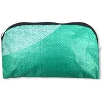 Beadbags Beadbags Kleine Kosmetiktasche Ri30 recycelter Reissack, Dunkelgrün, – Produktbild 1 von 1