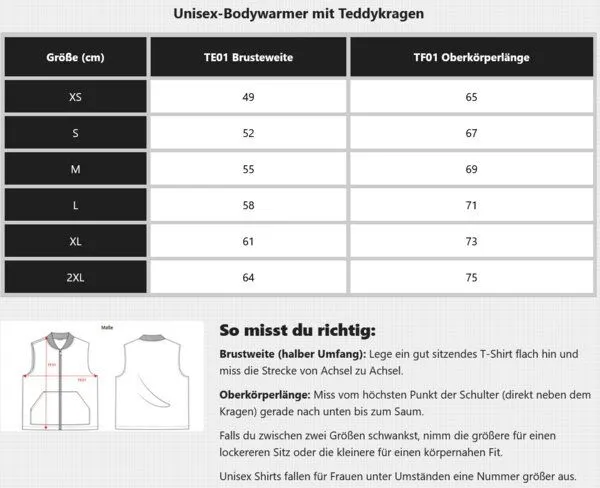 YTWOO YTWOO Unisex-Bodywarmer mit Teddykragen, Organic khaki, – Produktbild 2 von 2
