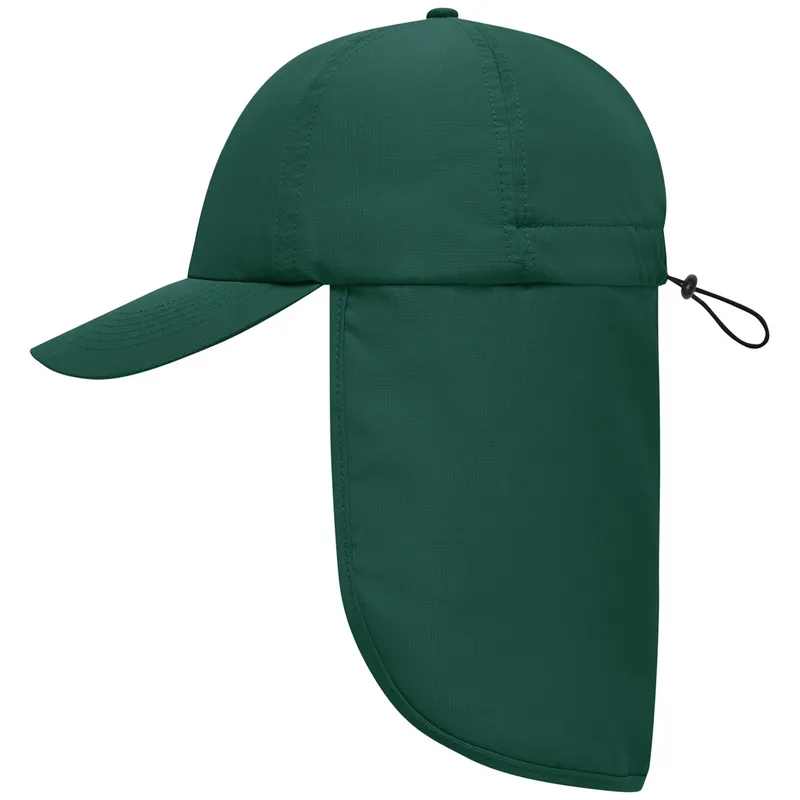 Myrtle Beach myrtle beach 6 Panel Kappe mit langem Nackenschutz MB6243 Einheitsgröße dark-green – Produktbild 1 von 1